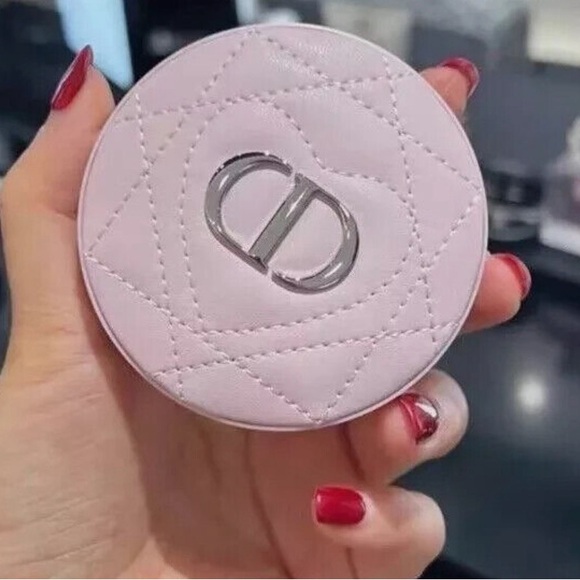 COPY - Dior Beauty - Pink silver Makeup Compact Mirror NIB - Picture 1 of 4